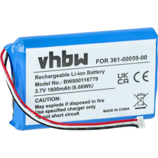 Batteria per Garmin Zumo 340LM / 350LM / 390LM, 1800 mAh Batteria per Garmin Zumo 340LM / 350LM / 390LM, 1800 mAh