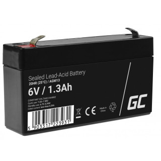 Green Cell batteria AGM 6V 1.3Ah
