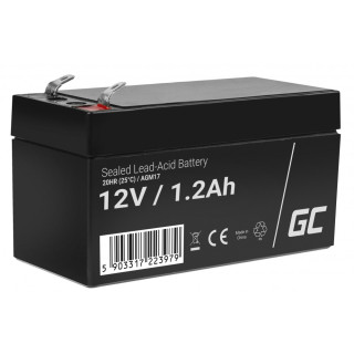 Green Cell batteria AGM 12V 1.2Ah