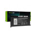 Batteria per Dell Inspiron 5378 / Latitude 3490, WDX0R, 3400 mAh