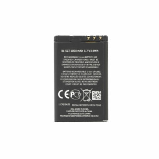 Batteria per Nokia 3720 / 5220 / 6730 / C3-01 / C5-00 / C6-01, BL-5CT, 1050 mAh