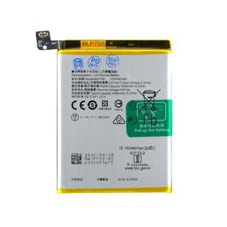 Batteria per Oppo Find X2 Lite / Reno3 / Reno 3 Pro, BLP755, 4025 mAh