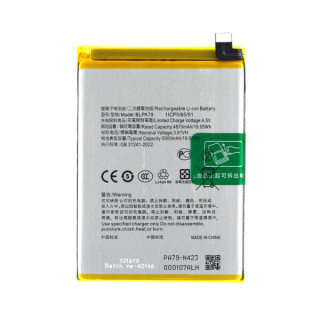 Batteria per Oppo Reno12 F 4G / Reno12 FS 5G, BLPA79, 5000 mAh Batteria per Oppo Reno12 F 4G / Reno12 FS 5G, BLPA79, 5000 mAh