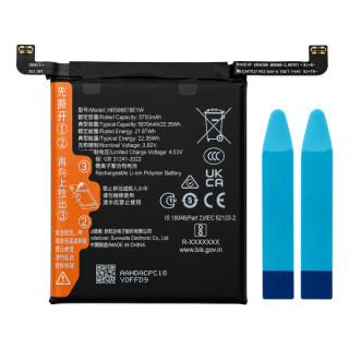 Batteria per Honor Magic7 Pro / Magic7 RSR Porsche Design, HB566878EIW, 5870 mAh