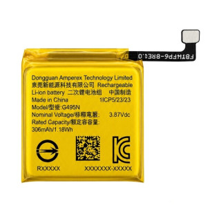Batteria per Google Pixel Watch 2 41mm, G495N, 306 mAh Batteria per Google Pixel Watch 2 41mm, G495N, 306 mAh