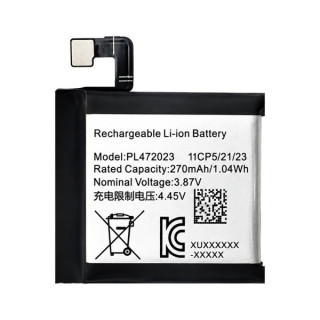 Batteria per Amazfit GTS 4 mini, PL472023, 270 mAh Batteria per Amazfit GTS 4 mini, PL472023, 270 mAh