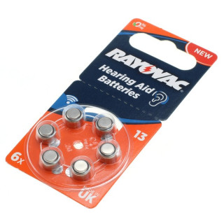 Batteria per apparecchi acustici Rayovac PR48 / HA13, 6 kos Batteria per apparecchi acustici Rayovac PR48 / HA13, 6 kos