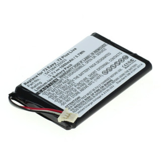 Batteria per Navigon 72 Easy / 72 Plus / 72 Premium, 1000 mAh