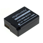 Batteria DMW-BLC12 per Panasonic Lumix DMC-FZ200 / DMC-GH2 / DMC-G5, 1000 mAh