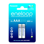 Panasonic Eneloop batteria AAA, 2 pezzi