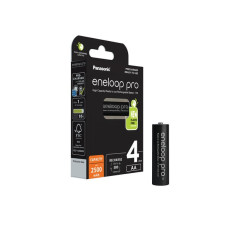 Panasonic Eneloop Pro batteria AA, 4 pezzi