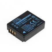 Batteria CGA-S007 per Panasonic Lumix DMC-TZ5 / DMC-TZ4 / DMC-TZ3, 900 mAh