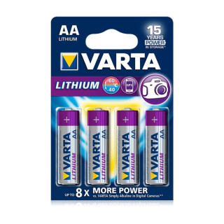 Batteria al litio Varta Professional AA, 4 pezzi