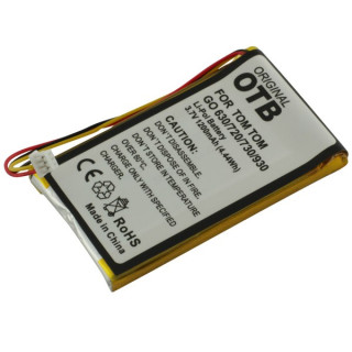 Batteria per TomTom Go 530 Live / 630 / 730 / 930, 1200 mAh