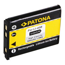 Batteria EN-EL10 / LI-40B za Nikon Coolpix S200 / S500 / S800, 500 mAh Batteria EN-EL10 / LI-40B za Nikon Coolpix S200 / S500 / S800, 500 mAh