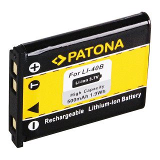 Batteria EN-EL10 / LI-40B za Nikon Coolpix S200 / S500 / S800, 500 mAh