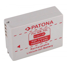 Batteria NB-10L per Canon PowerShot SX40 / SX50 / G10, 750 mAh