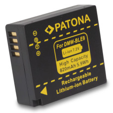 Batteria DMW-BLG10 / DMW-BLE9 per Panasonic Lumix DMC-GF3 / DMC-GF6 / DMC-TZ81, 820 mAh Batteria DMW-BLG10 / DMW-BLE9 per Panasonic Lumix DMC-GF3 / DMC-GF6 / DMC-TZ81, 820 mAh