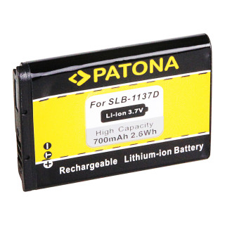 Batteria SLB-1137D per Samsung Digimax i85 / L74 wide / NV11 / NV24 HD / NV30, 700 mAh