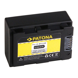 Batteria IA-BP210E per Samsung HMX-S10 / HMX-H200 / SMX-F40, 1800 mAh