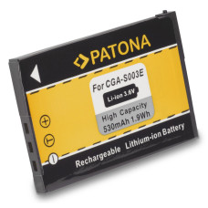 Batteria CGA-S003E per Panasonic SA-SA30 / SV-AS10 / SV-AV50, 530 mAh Batteria CGA-S003E per Panasonic SA-SA30 / SV-AS10 / SV-AV50, 530 mAh