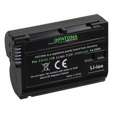 Batteria EN-EL15B / EN-EL15C za Nikon Z5 / Z6 / Z7, 2000 mAh