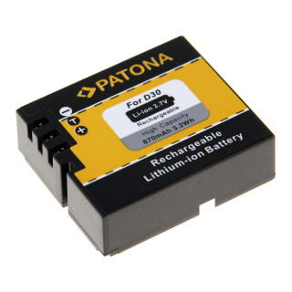 Batteria D30 per AEE SD18 / SD20 / SD22 / SD23, 870 mAh
