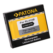 Batteria RL-410B per Rollei Actioncam 230 / 240 / 400 / 410, 1100 mAh