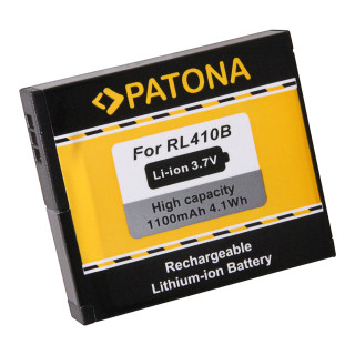Batteria RL-410B per Rollei Actioncam 230 / 240 / 400 / 410, 1100 mAh Batteria RL-410B per Rollei Actioncam 230 / 240 / 400 / 410, 1100 mAh