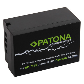 Batteria NP-T125 per Fuji GFX-50S, 1300 mAh