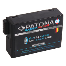 Batteria LP-E8 per Canon EOS 550D / EOS 600D / EOS 650D / EOS 700D, 1300 mAh