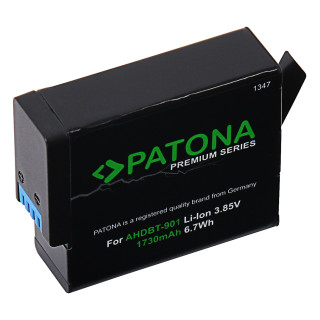 Batteria per GoPro Hero 9 / 10 / 11 / 12, 1730 mAh