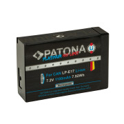 Batteria LP-E17 per Canon EOS 750D / M3 / M5 / M6, completamente decodificata, 1100 mAh