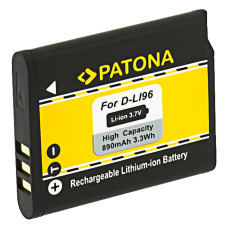 Batteria D-LI96 per Pentax WG-1000, 890 mAh Batteria D-LI96 per Pentax WG-1000, 890 mAh