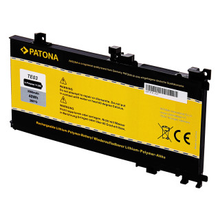 Batteria per HP Pavilion 15 UHD / 15-BC, TE03XL, 3500 mAh