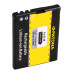 Batteria per Nokia 2630 / 2760 / 5000 / 7370 / N75 / N76, BL-4B, 700 mAh