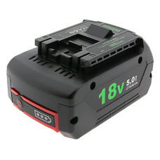 Batteria per Bosch GBA180LED, 18 V, 5000 mAh