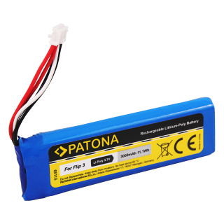 Batteria per JBL Flip 3, 3000 mAh