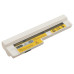 Batteria per Lenovo IdeaPad S10-3 / S100 / U160, 4400 mAh, bianca