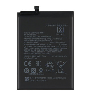 Batteria per Xiaomi Redmi Note 9 Pro / Note 10 Pro 4G, BN53, originale, 5020 mAh