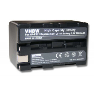 Batteria NP-FS20 / NP-FS21 per Sony CCD-CR1 / DCR-PC1 / DSC-F55K, 2000 mAh