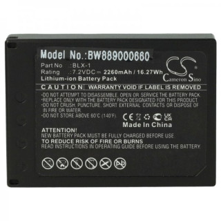 Batteria BLX-1 za Olympus OM System OM-1, 2260 mAh