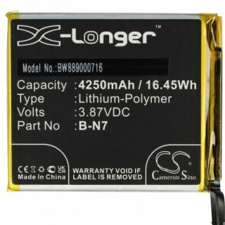 Batteria per Vivo X50 Pro Plus, B-N7, 4250 mAh