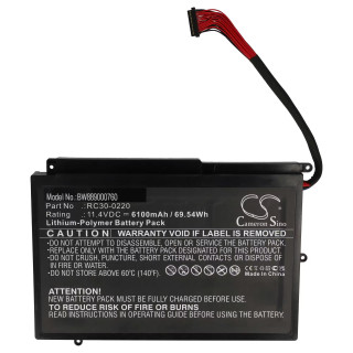 Batteria per Razer Blade Pro 17 (2017), 6100 mAh