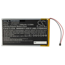 Batteria per Kobo Aura HD, 1500 mAh