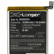 Batteria per Vivo V17 / V19, B-M1, 4300 mAh