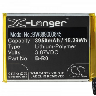 Batteria per Vivo S10, B-R0, 3950 mAh