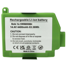 Batteria per iRobot Roomba S9 / S9+, Li-Ion, 4400 mAh