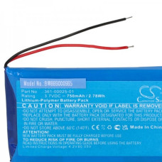 Batteria per Garmin DashCam 25, 750 mAh Batteria per Garmin DashCam 25, 750 mAh