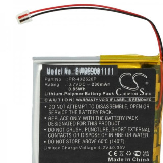 Batteria per Suunto Spartan Trainer, 230 mAh